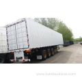 3 axles Van Box Semi Trailer